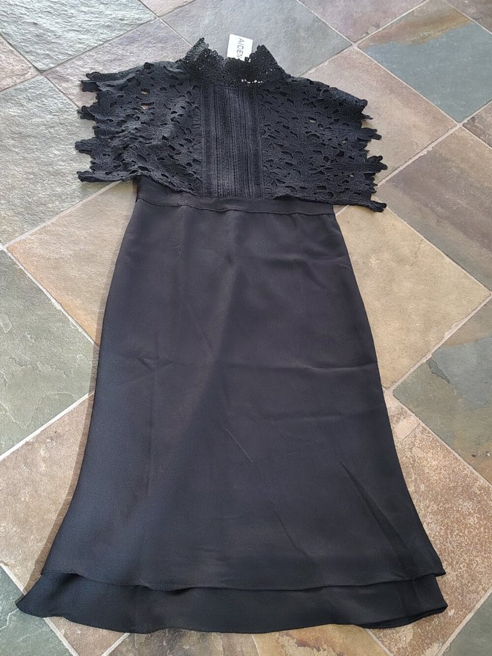 New Aiden Black Lace Dress